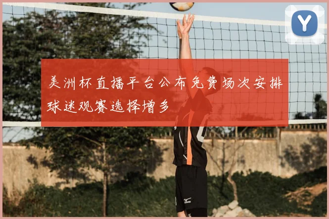 美洲杯直播平台公布免费场次安排球迷观赛选择增多