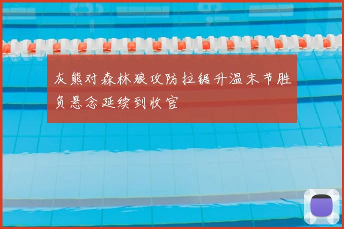 灰熊对森林狼攻防拉锯升温末节胜负悬念延续到收官